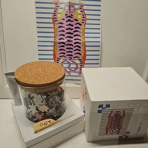 Anthropologie JIGGY Puzzle " Morning Stretch " Tiger - NEW